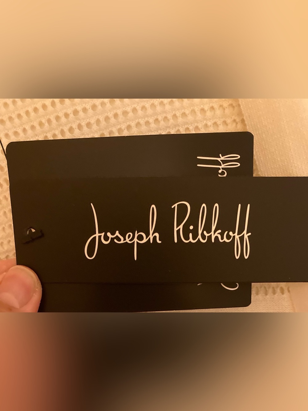 Joseph Ribkoff NWT  Open-Front Mesh-Panel Cardigan - Picture 7 of 10
